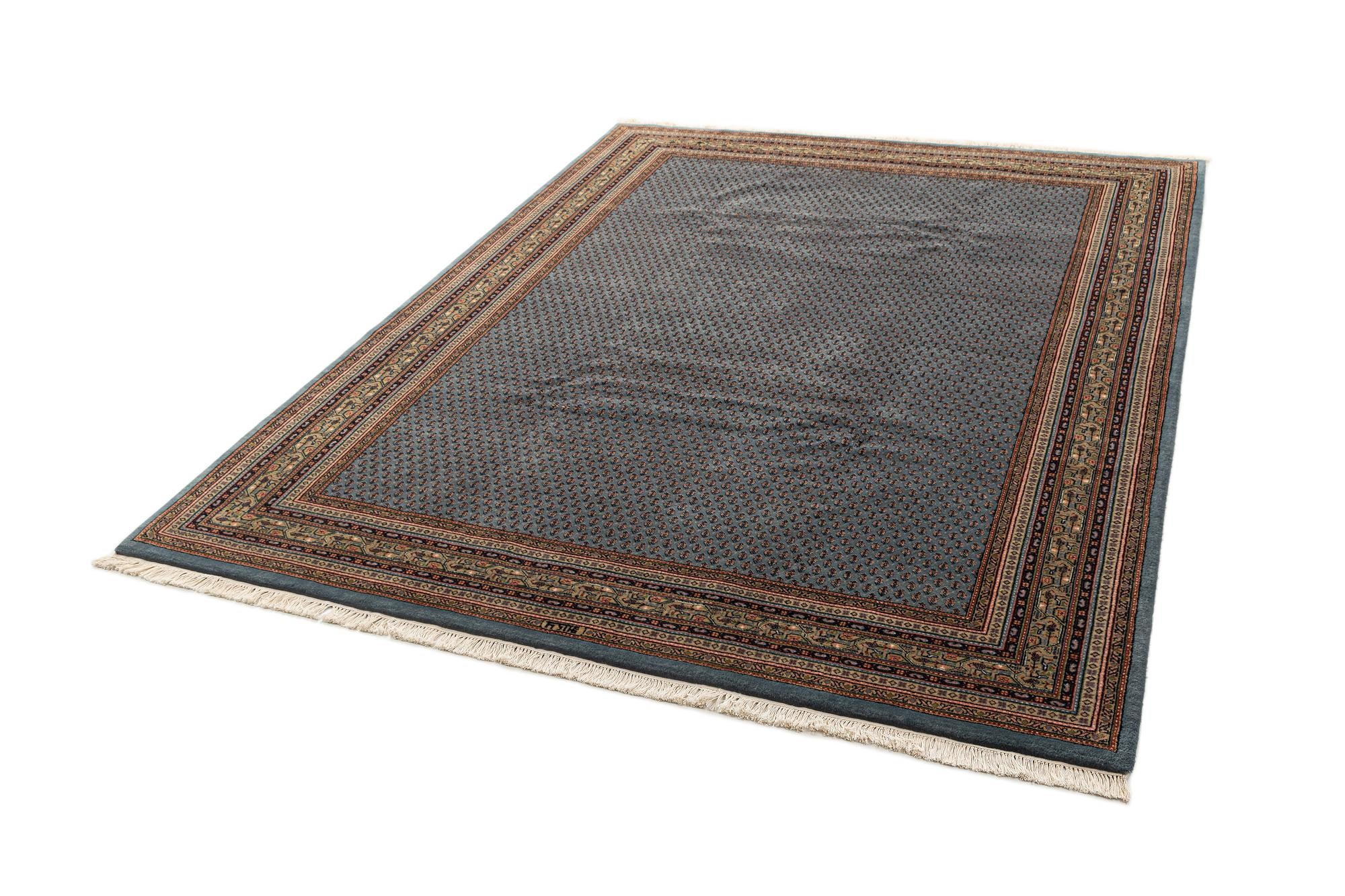 7' 4 x 9' 9 Hand Knotted Mir Wool Rug