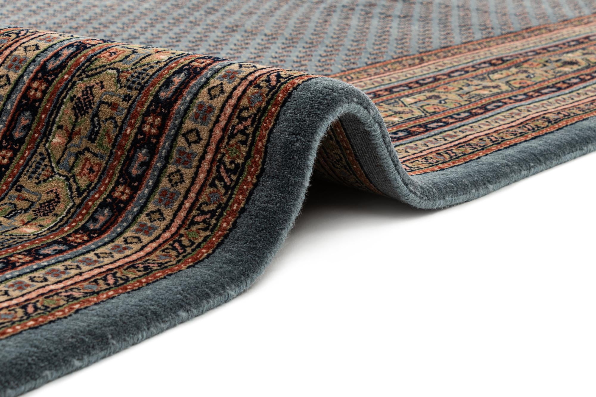7' 4 x 9' 9 Hand Knotted Mir Wool Rug