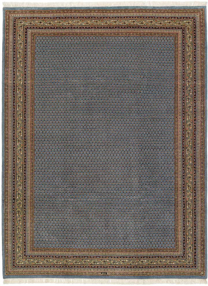 7' 4 x 9' 9 Hand Knotted Mir Wool Rug