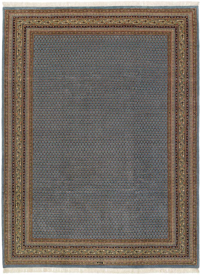 Detail image of 7' 4 x 9' 9 Hand Knotted Mir Wool Rug
