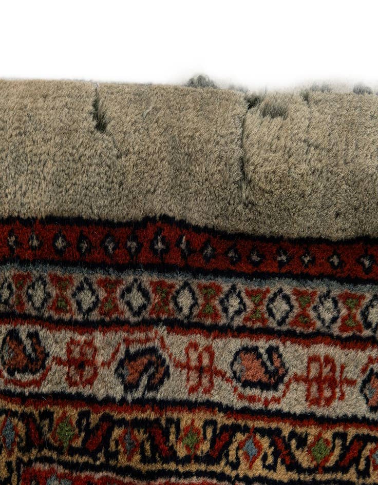 Detail image of 8' 4 x 11' 3  Hand Knotted Mir Wool Rug