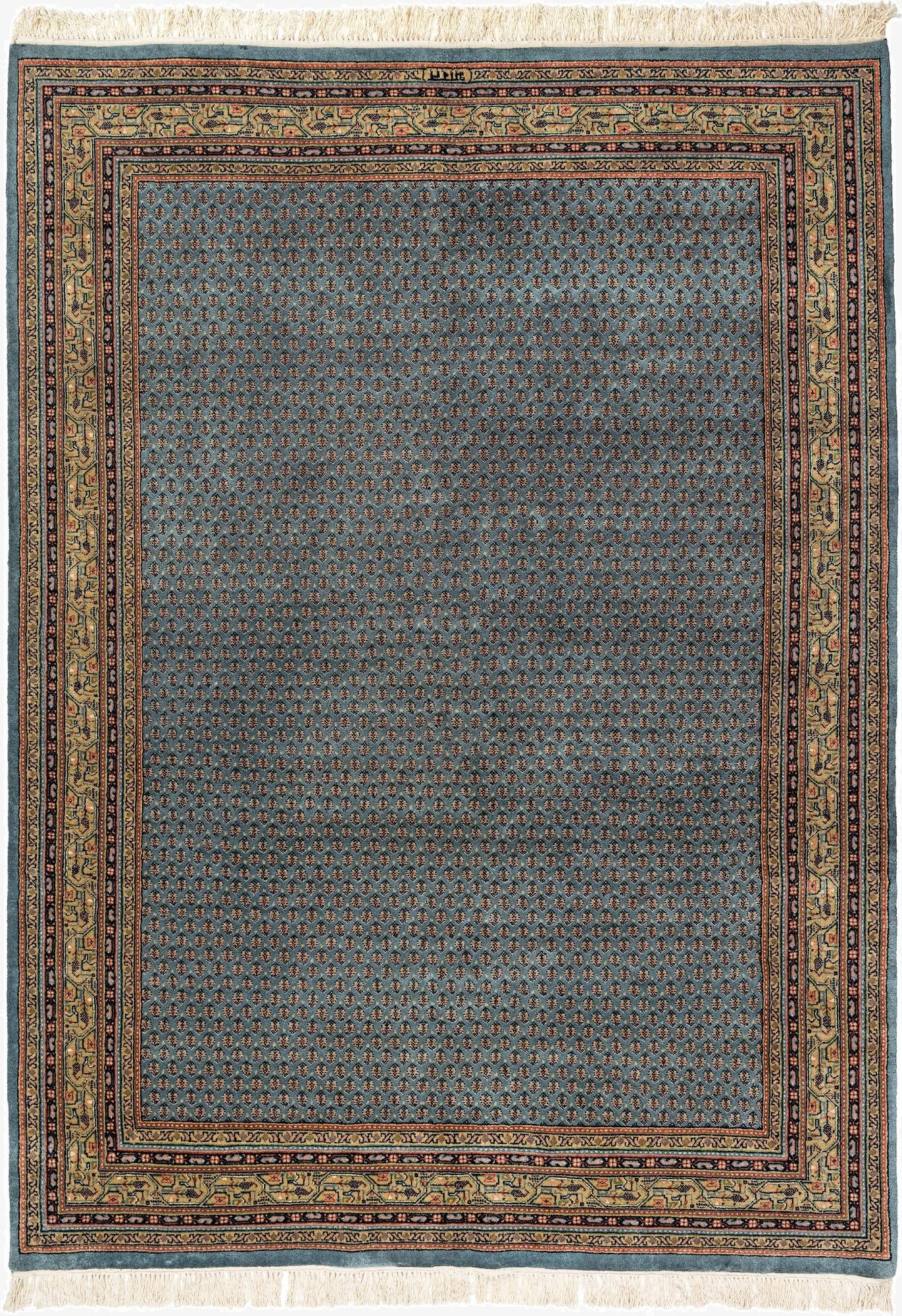 5' 10 x 8'  Hand Knotted Mir Wool Rug
