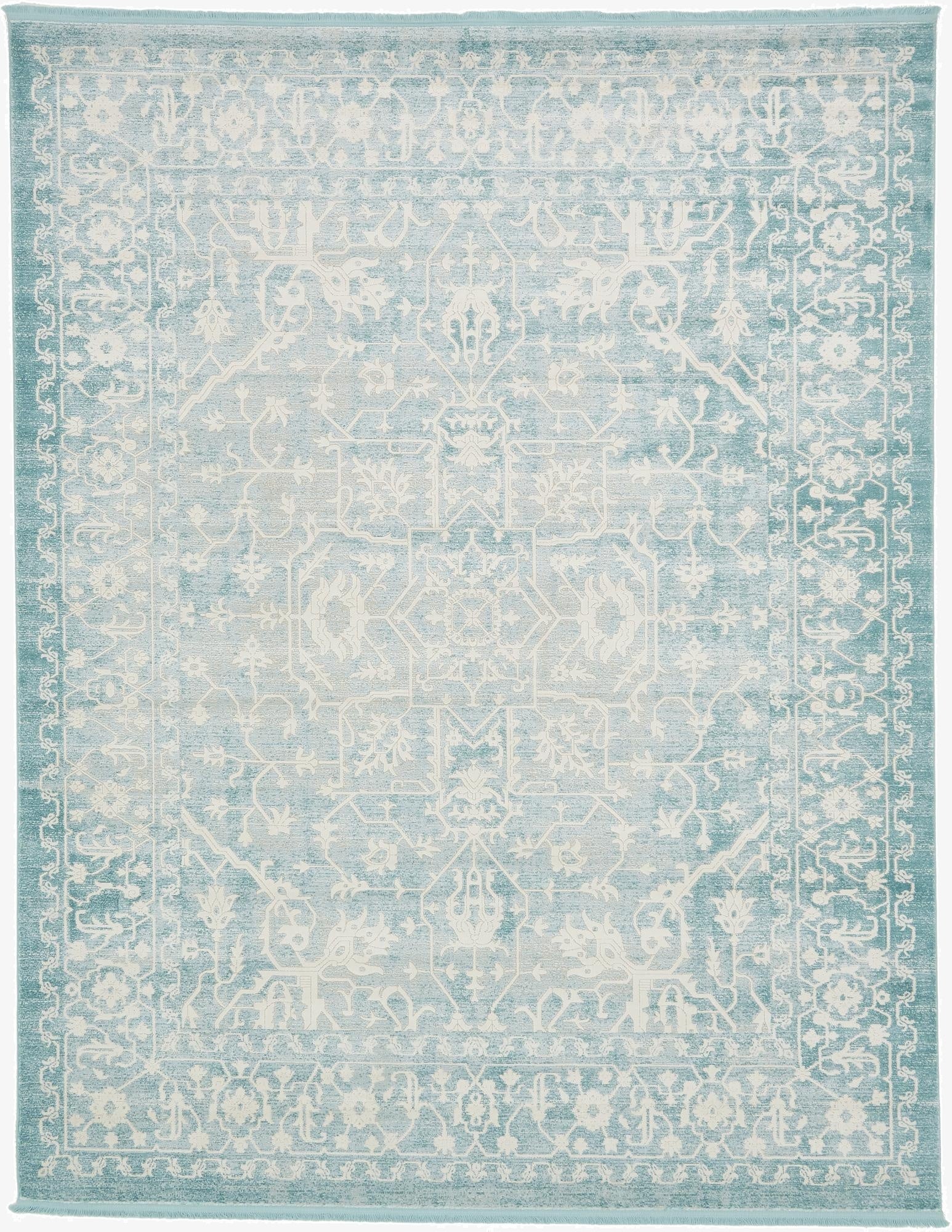 245cm x 305cm New Vintage Rug
