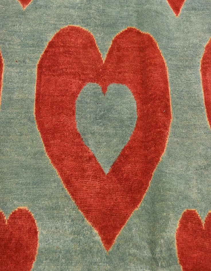 Detail image of 6' 4 x 9' 9 Hand Knotted Modern Ziegler Rug