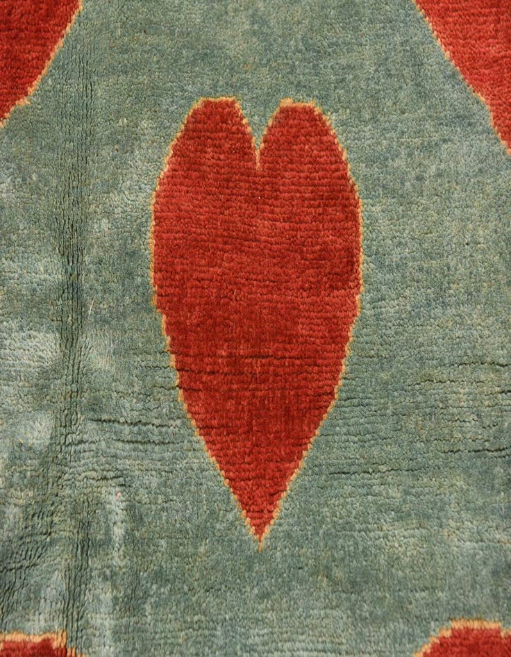 Detail image of 6' 4 x 9' 9 Hand Knotted Modern Ziegler Rug