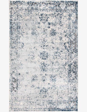 Light Blue Monte Carlo Rug