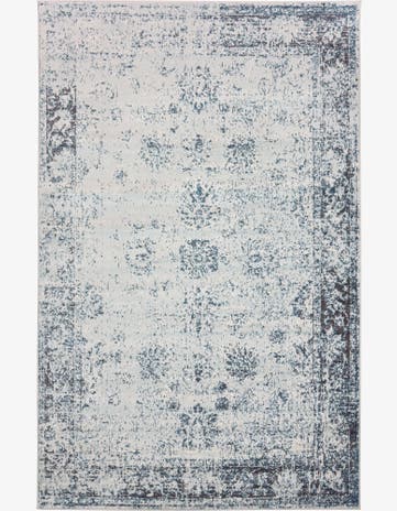 Light Blue Monte Carlo Rug