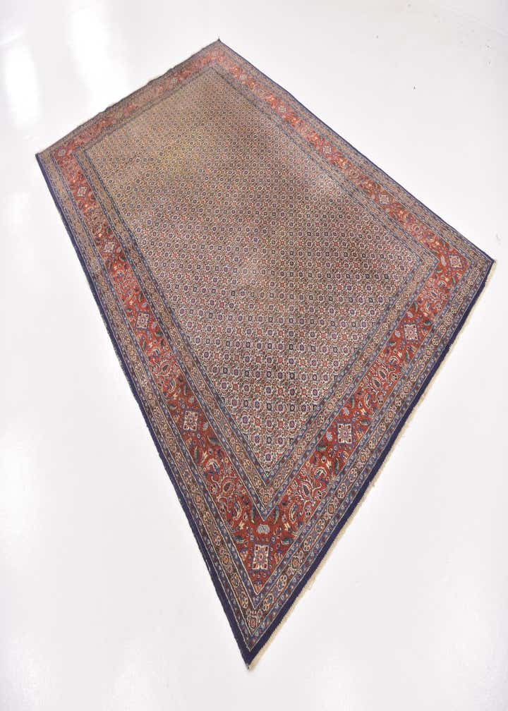 7' x 10' 5 Hand Knotted Mood Persian Wool Rug