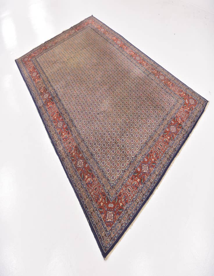 Detail image of 7' x 10' 5 Hand Knotted Mood Persian Wool Rug