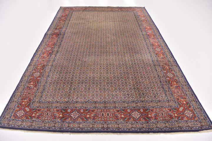 7' x 10' 5 Hand Knotted Mood Persian Wool Rug