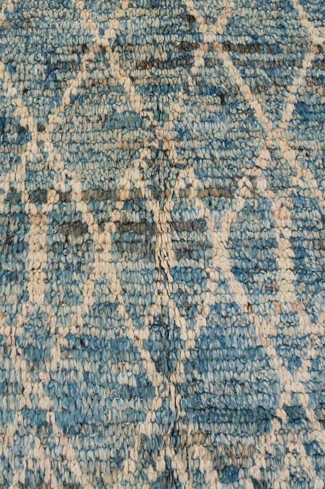 5' 8 x 7' 11 Hand Knotted Moroccan Wool Rug