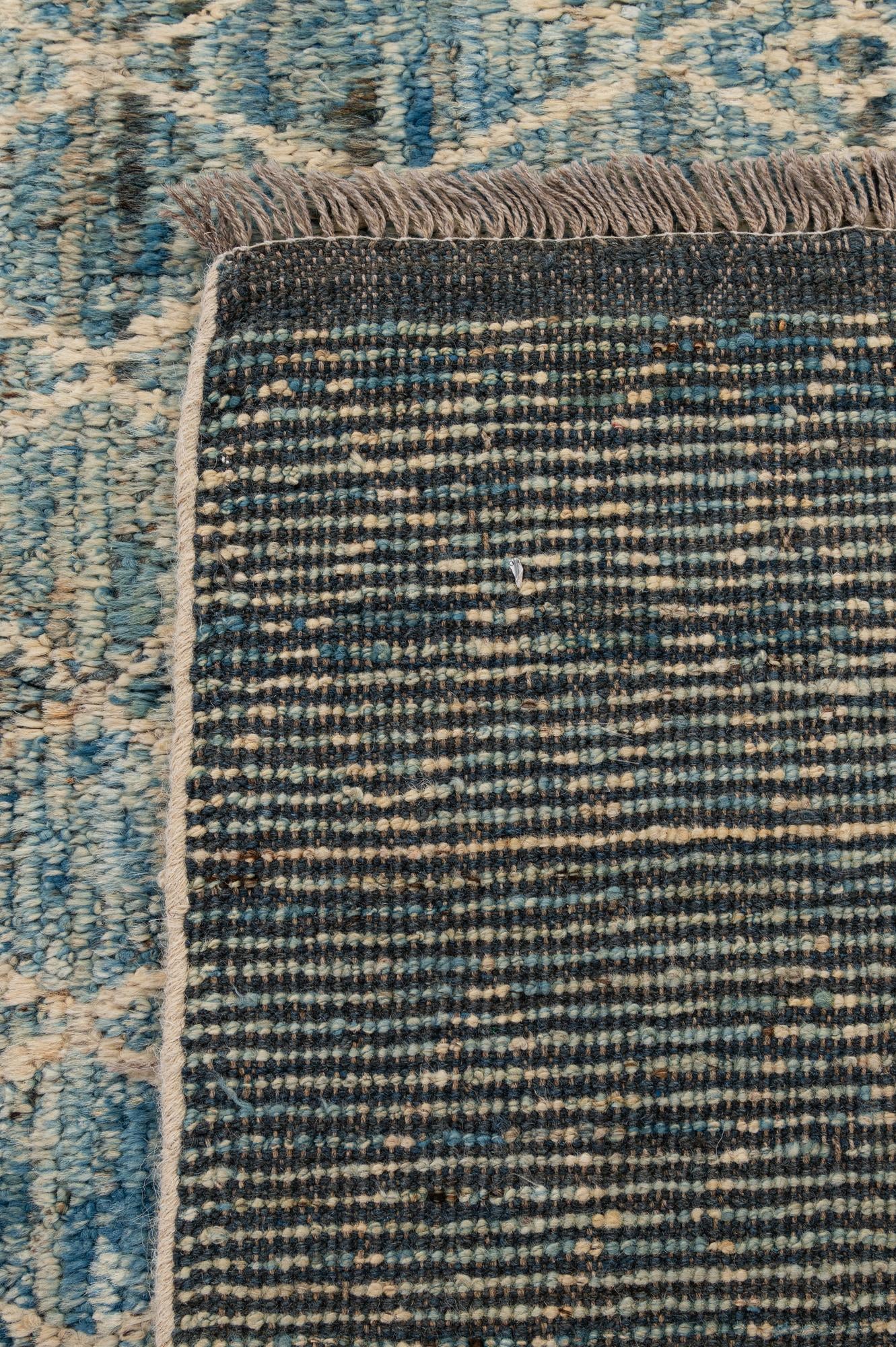5' 8 x 7' 11 Hand Knotted Moroccan Wool Rug