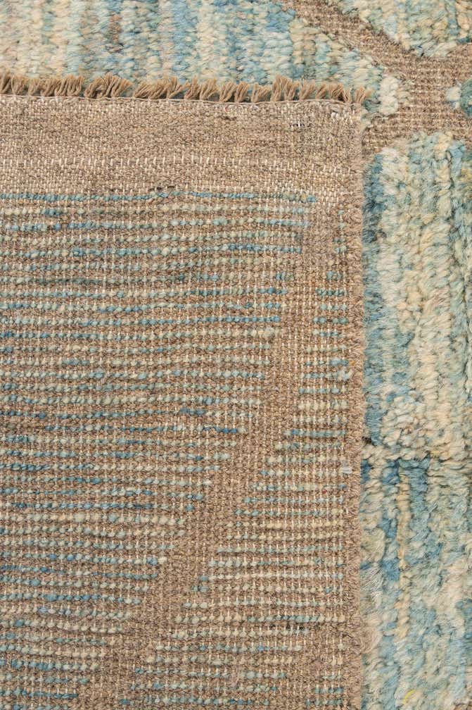 5' 9 x 8' 1 Hand Knotted Moroccan Wool Rug
