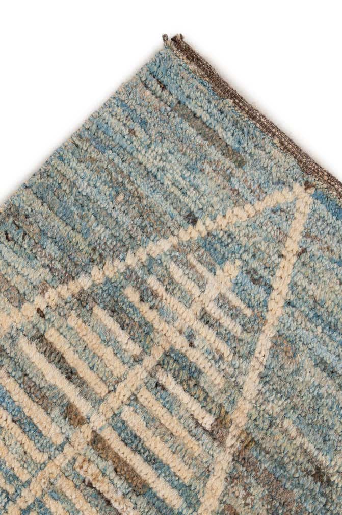 6' x 7' 10 Hand Knotted Moroccan Wool Rug