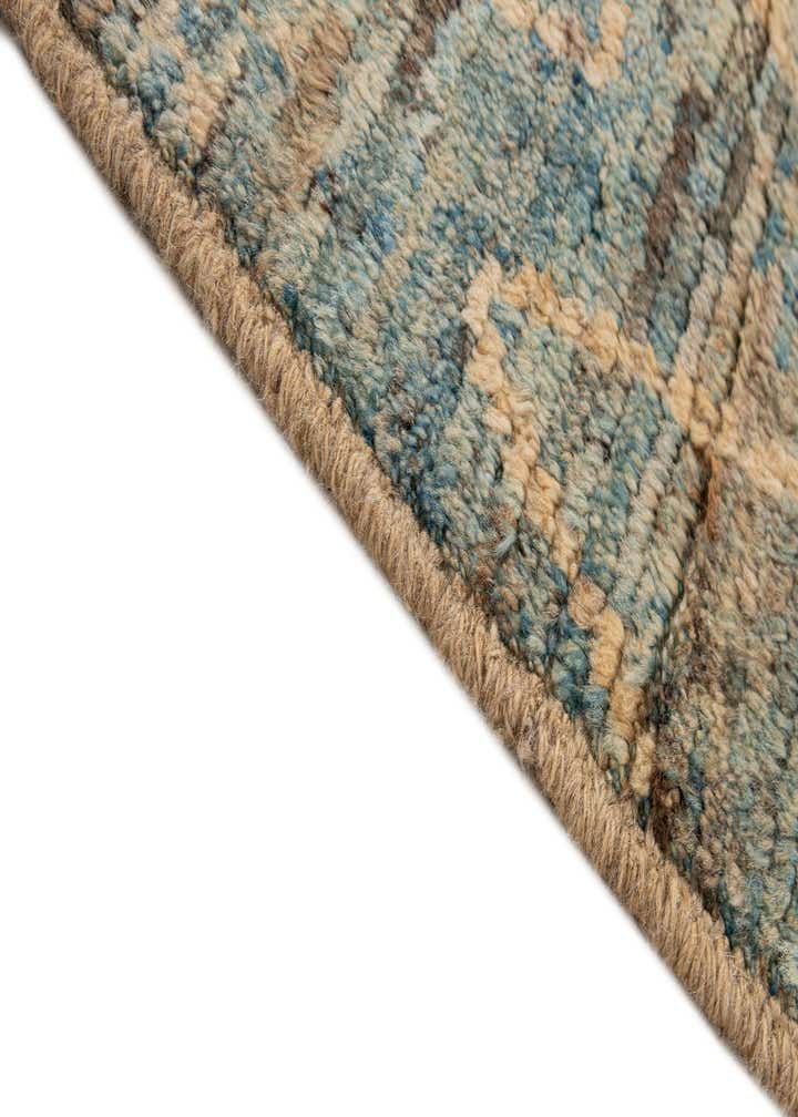 5' 11 x 8' 8 Hand Knotted Moroccan Wool Rug