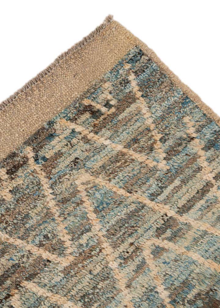 5' 11 x 8' 8 Hand Knotted Moroccan Wool Rug