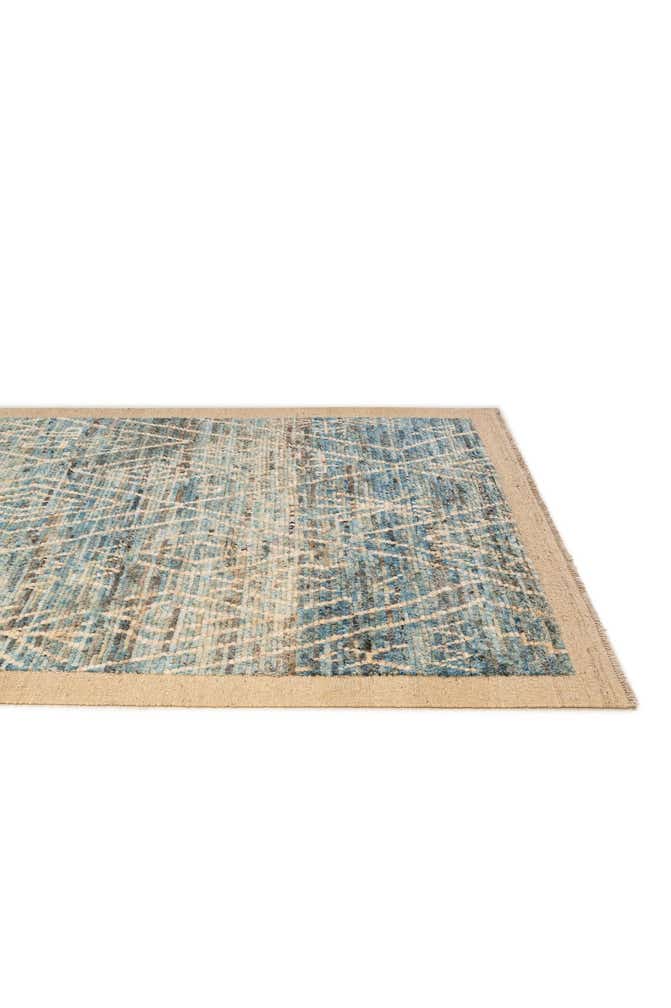 6' x 8' 5 Hand Knotted Moroccan Wool Rug