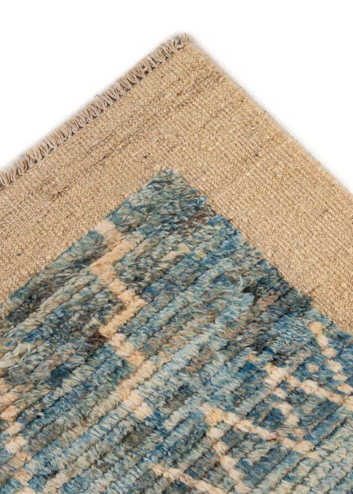 6' x 8' 5 Hand Knotted Moroccan Wool Rug