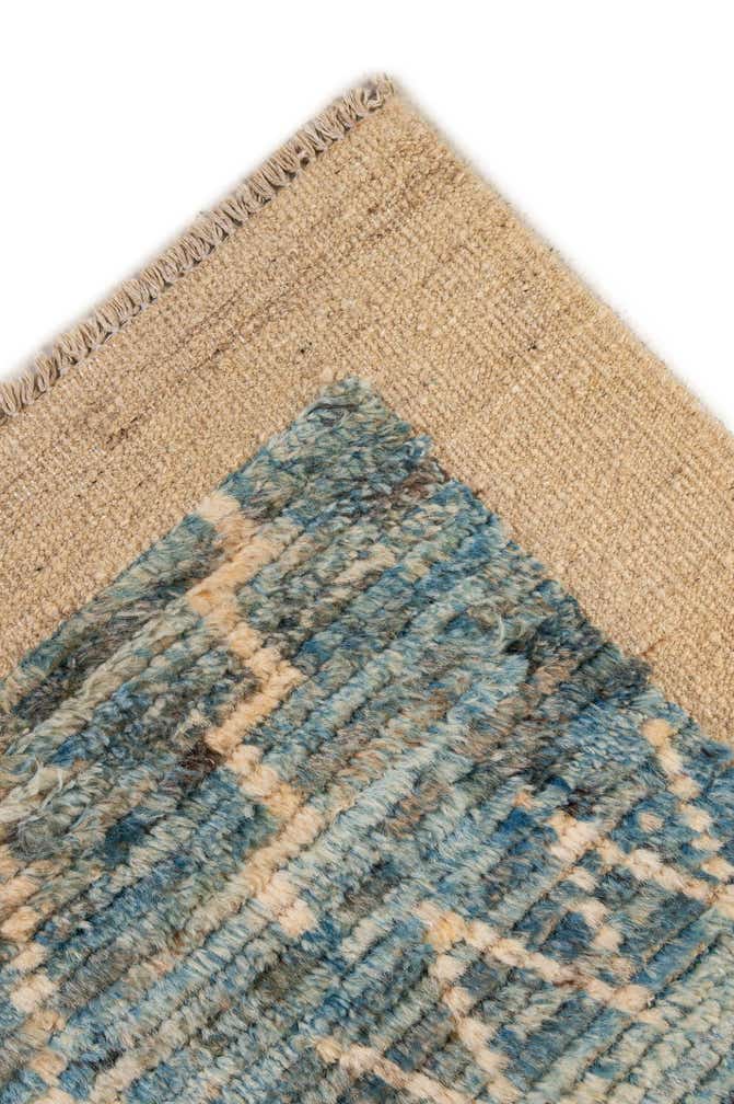 6' x 8' 5 Hand Knotted Moroccan Wool Rug