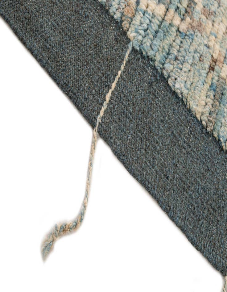 Detail image of 6' 6 x 9' 5  Hand Knotted Moroccan Wool Rug