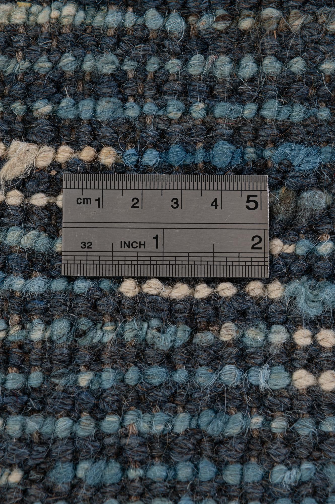 6' 10 x 9' 9 Hand Knotted Moroccan Wool Rug