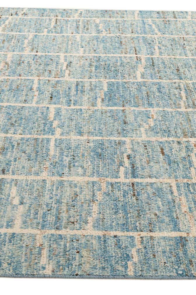 7' 7 x 10' 1 Hand Knotted Moroccan Wool Rug