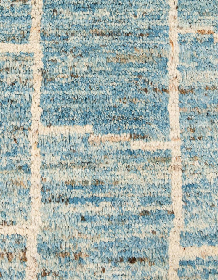 Detail image of 7' 7 x 10' 1  Hand Knotted Moroccan Wool Rug