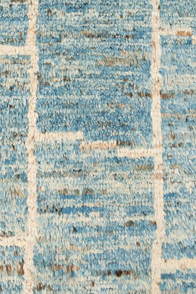 Detail image of 7' 7 x 10' 1 Hand Knotted Moroccan Wool Rug