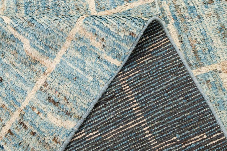 Detail image of 7' 7 x 10' 1 Hand Knotted Moroccan Wool Rug