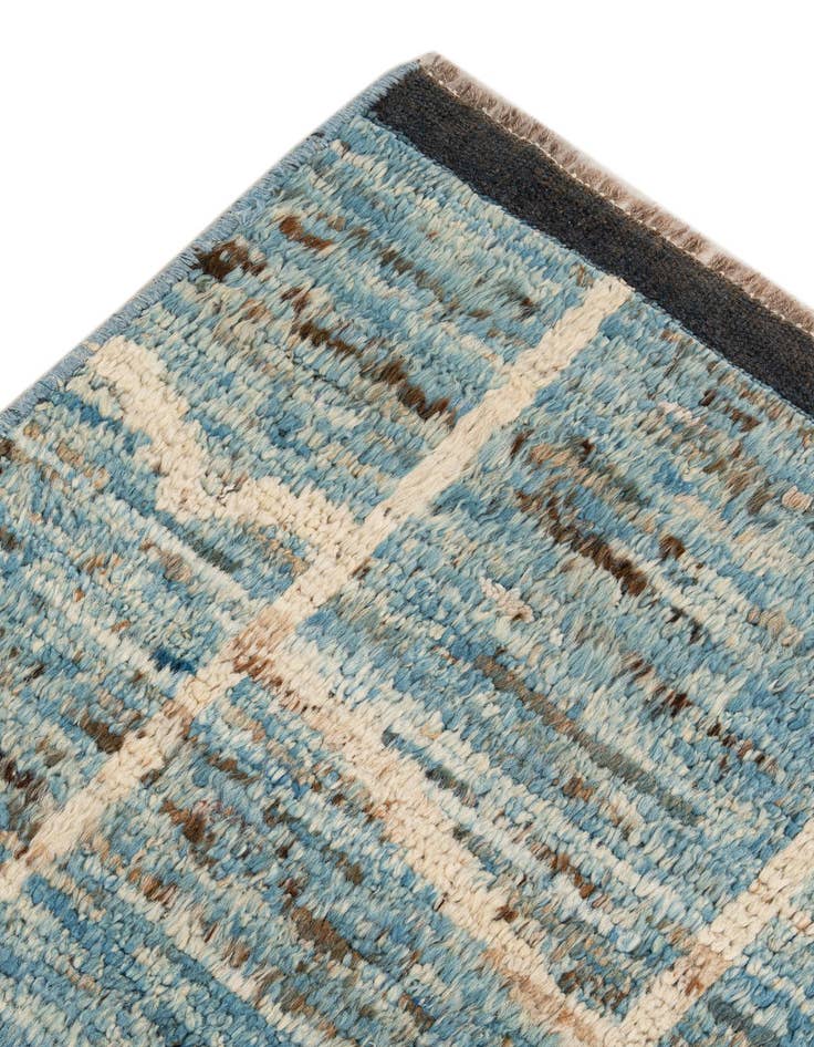 Detail image of 7' 7 x 10' 1  Hand Knotted Moroccan Wool Rug