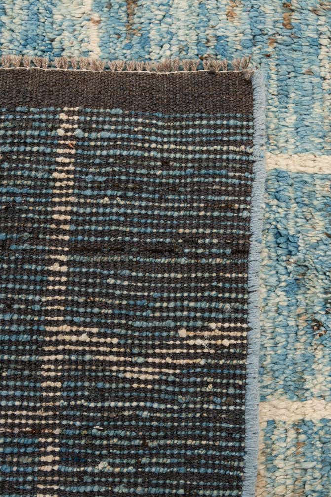 7' 7 x 10' 1 Hand Knotted Moroccan Wool Rug