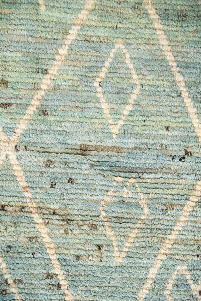 12' 2 x 15' Hand Knotted Moroccan Wool Rug