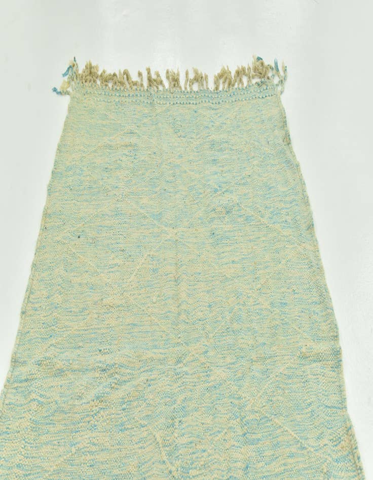 Detail image of 4' 9 x 8' 6  Hand Knotted Moroccan Wool Rug