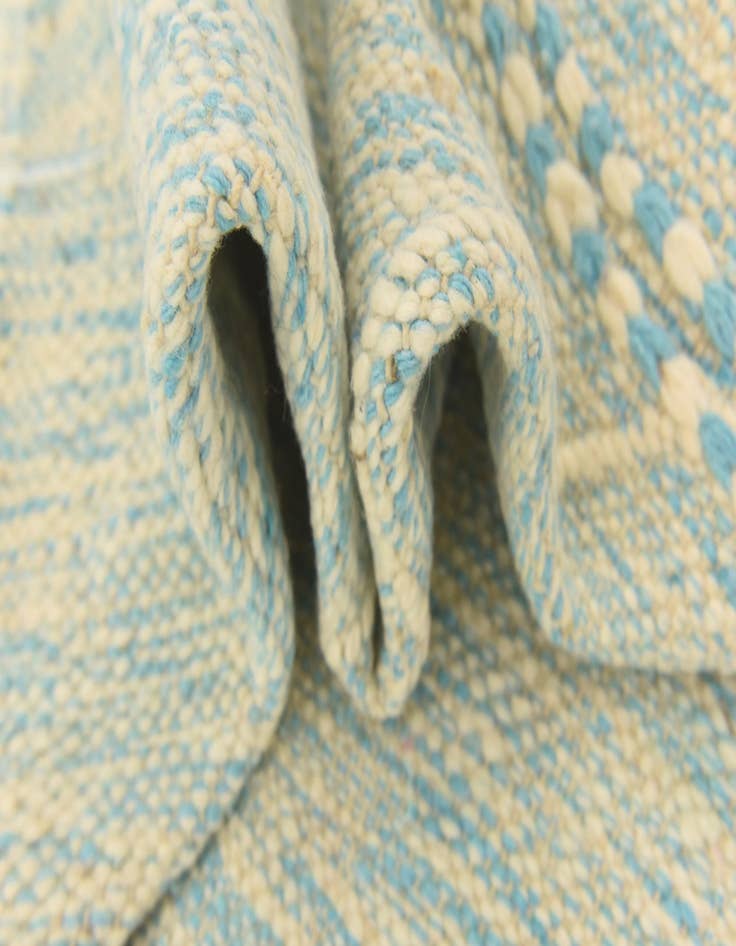 Detail image of 4' 9 x 7' 4  Hand Knotted Moroccan Wool Rug