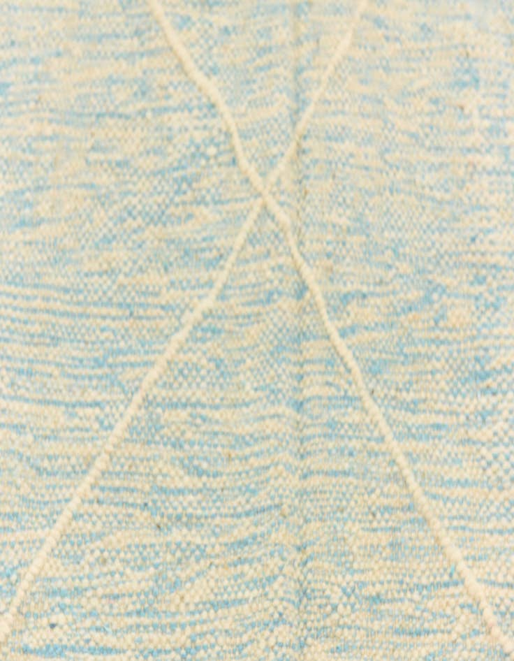 Detail image of 4' 9 x 7' 4 Hand Knotted Moroccan Wool Rug