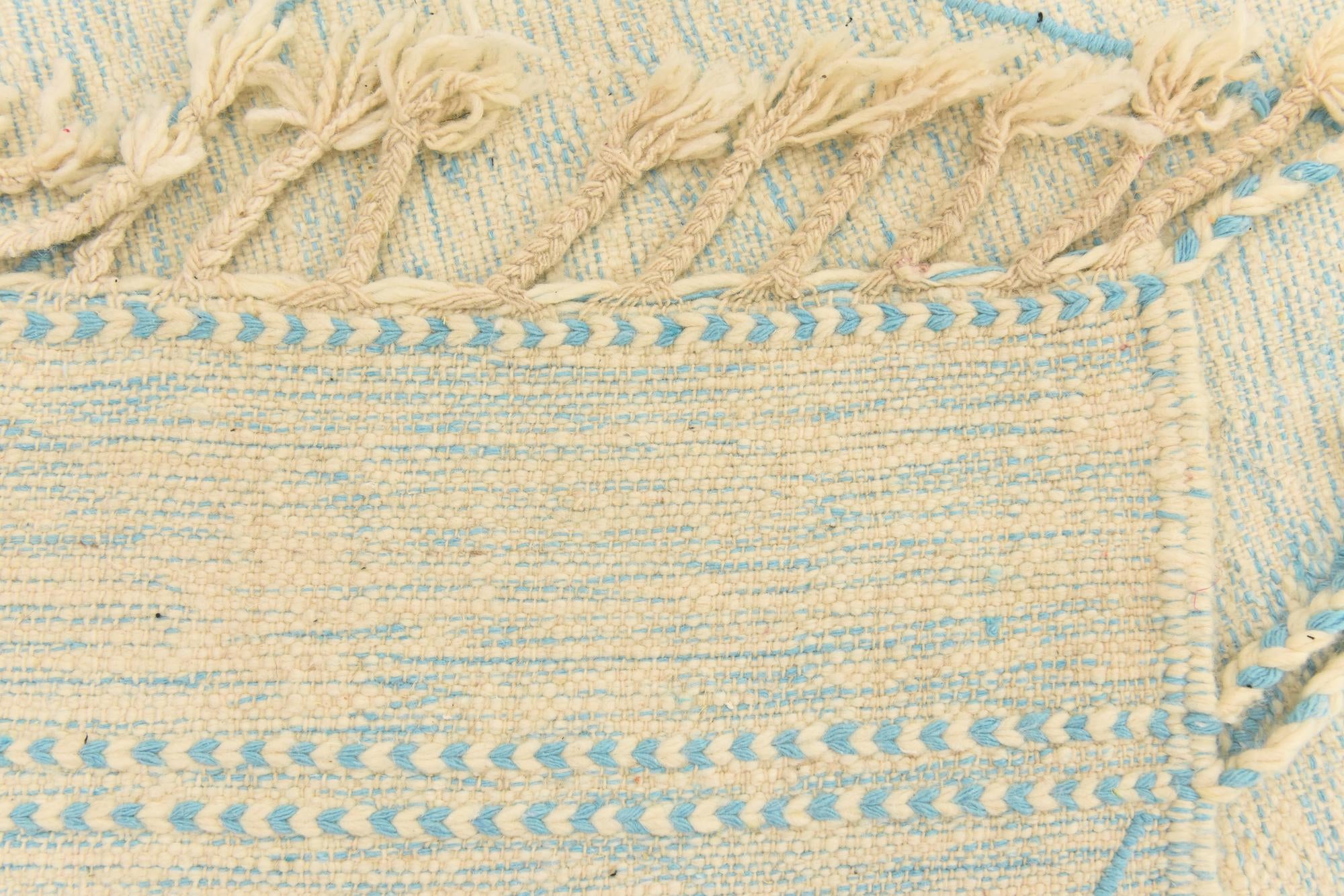 5' x 7' 9 Hand Knotted Moroccan Wool Rug