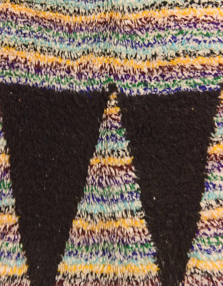 Detail image of 5' 5 x 8' 4  Hand Knotted Moroccan Wool Rug