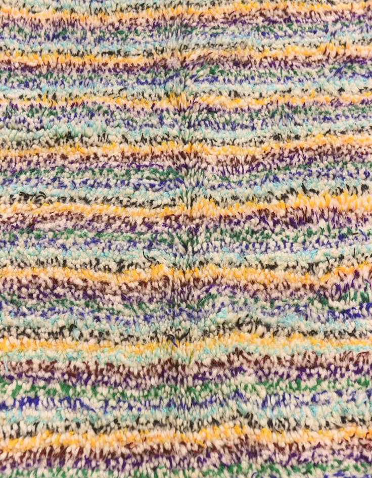 Detail image of 5' 5 x 8' 4  Hand Knotted Moroccan Wool Rug