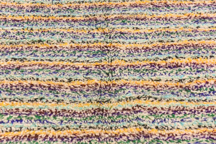 5' 5 x 8' 4 Hand Knotted Moroccan Wool Rug