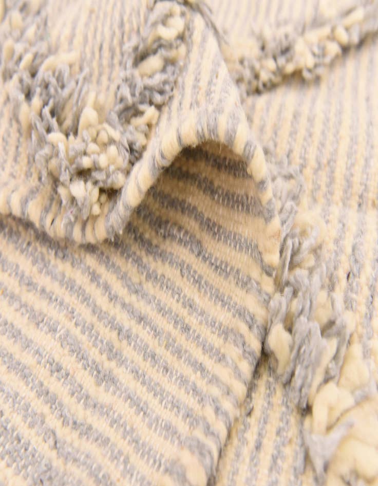 Detail image of 5' 3 x 8' 4  Hand Knotted Moroccan Wool Rug