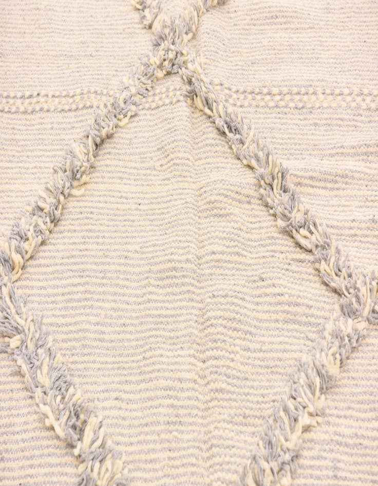 Detail image of 5' 3 x 8' 4  Hand Knotted Moroccan Wool Rug