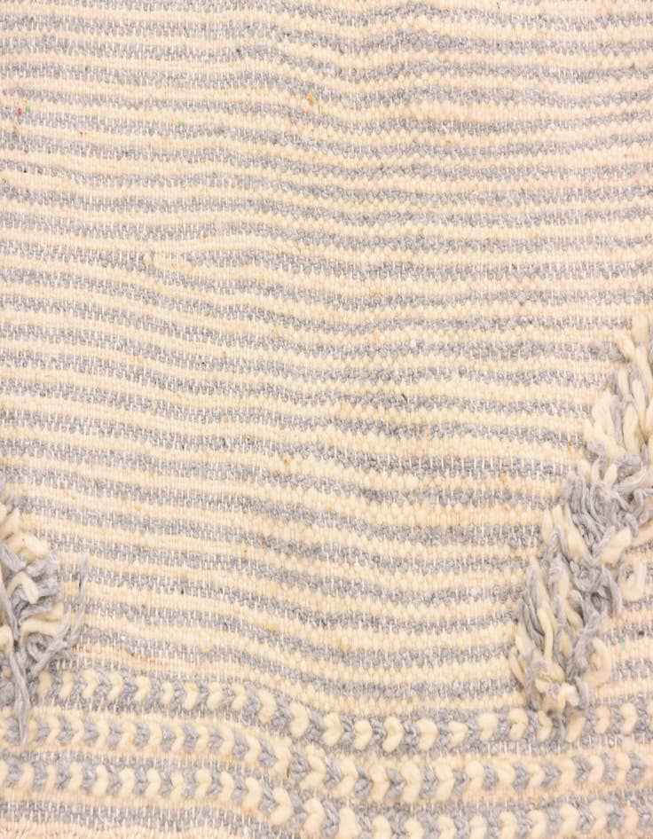 Detail image of 5' 3 x 8' 4  Hand Knotted Moroccan Wool Rug