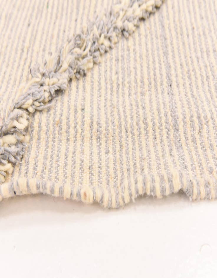 Detail image of 5' 3 x 8' 4  Hand Knotted Moroccan Wool Rug