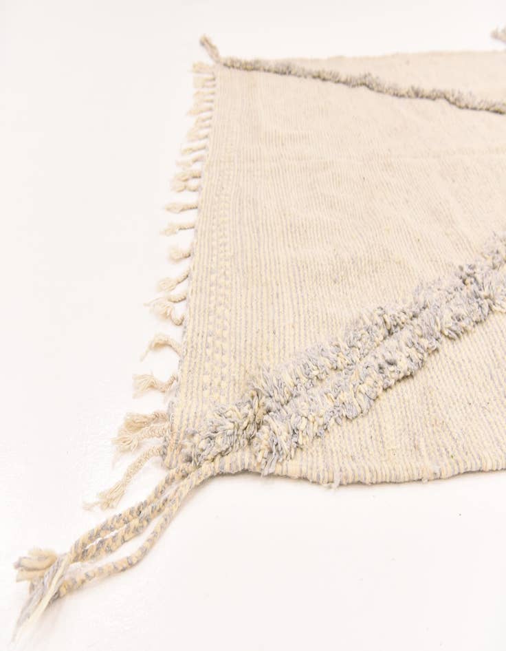 Detail image of 5' 6 x 9' 1  Hand Knotted Moroccan Wool Rug