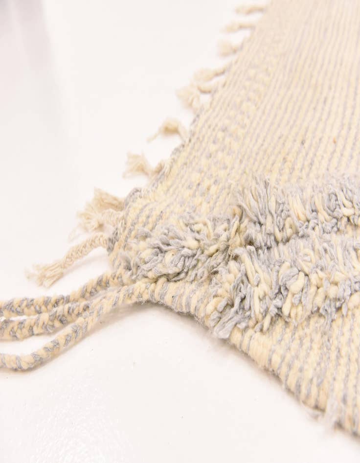 Detail image of 5' 6 x 9' 1  Hand Knotted Moroccan Wool Rug