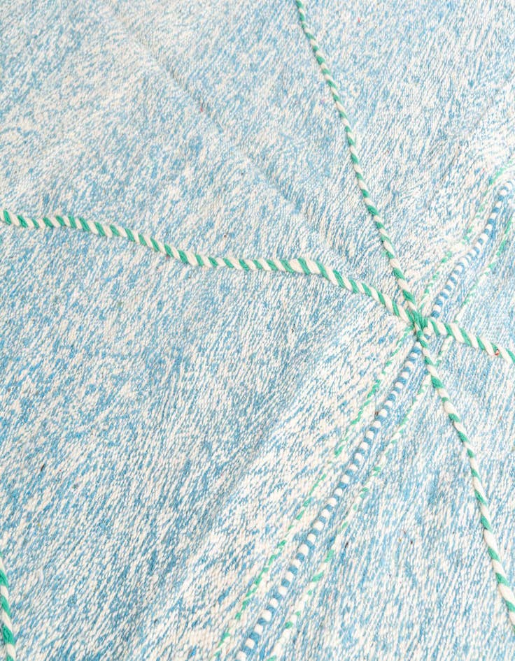 Detail image of 6' 3 x 10' 6  Hand Knotted Moroccan Wool Rug