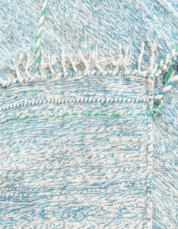 Detail image of 6' 3 x 10' 6  Hand Knotted Moroccan Wool Rug