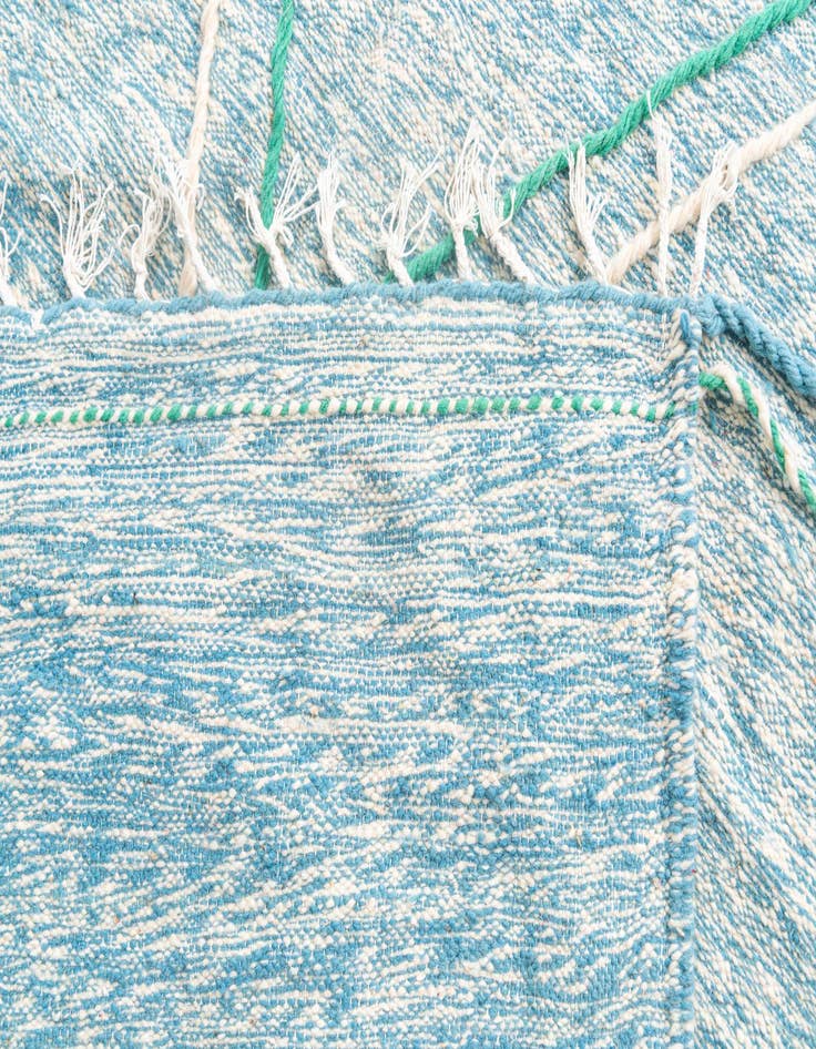 Detail image of 6' 7 x 10' 5  Hand Knotted Moroccan Wool Rug