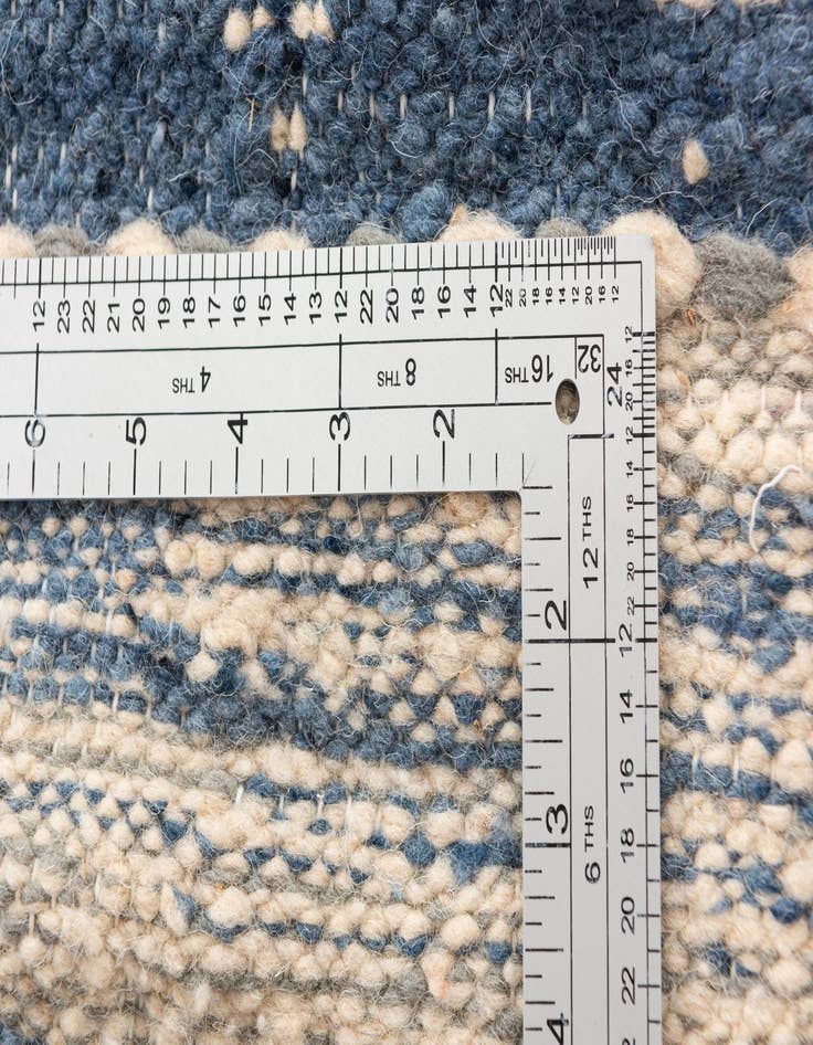 Detail image of 5' 3 x 8'  Hand Knotted Moroccan Wool Rug