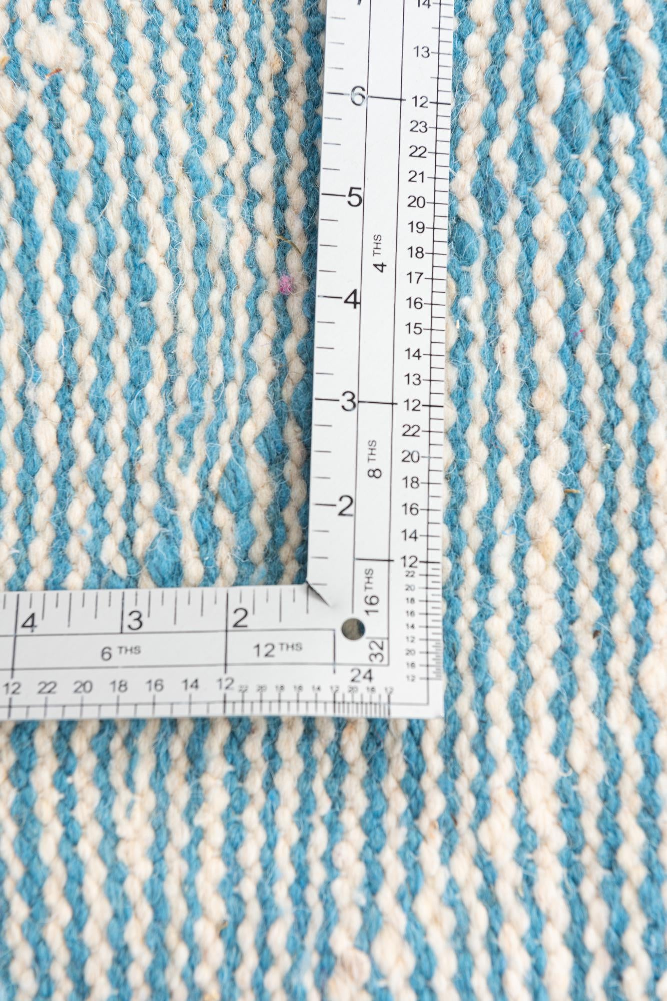 6' 7 x 10' 2 Hand Knotted Moroccan Wool Rug